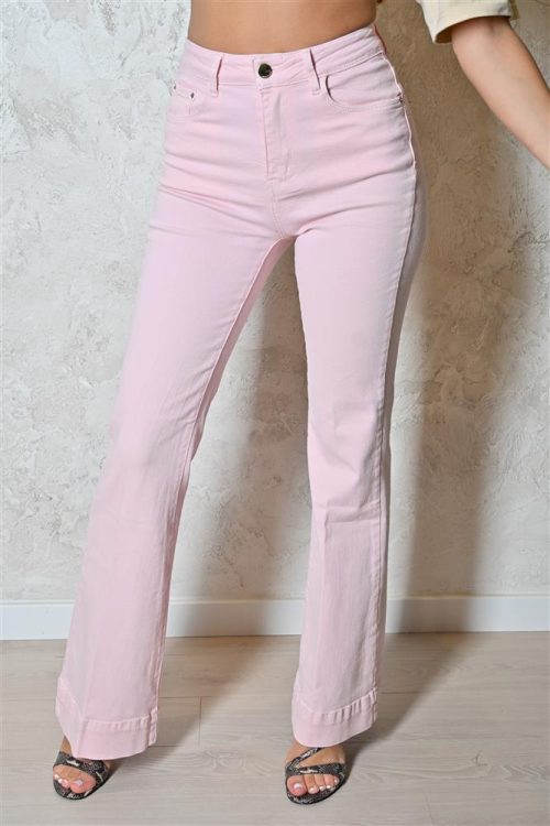 Roze traperice na lagani trapez